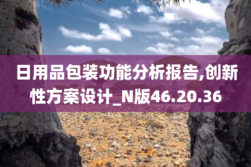 日用品包装功能分析报告,创新性方案设计_N版46.20.36