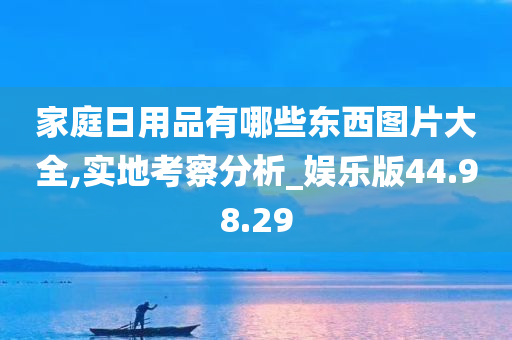 家庭日用品有哪些东西图片大全,实地考察分析_娱乐版44.98.29