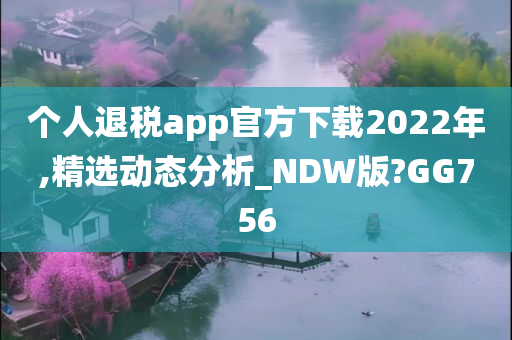 个人退税app官方下载2022年,精选动态分析_NDW版?GG756