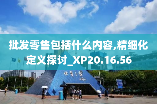 批发零售包括什么内容,精细化定义探讨_XP20.16.56