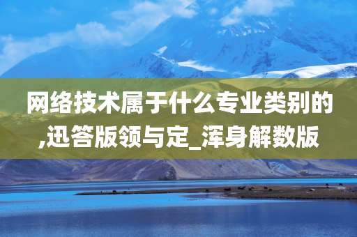 网络技术属于什么专业类别的,迅答版领与定_浑身解数版