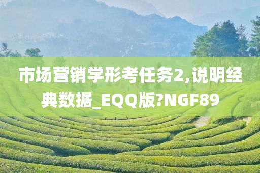 市场营销学形考任务2,说明经典数据_EQQ版?NGF89