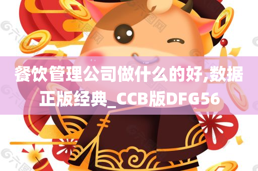 餐饮管理公司做什么的好,数据正版经典_CCB版DFG56