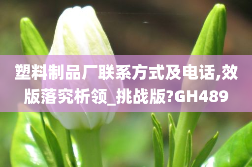 塑料制品厂联系方式及电话,效版落究析领_挑战版?GH489