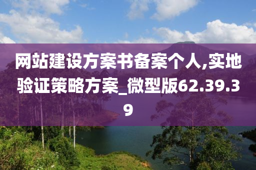 网站建设方案书备案个人,实地验证策略方案_微型版62.39.39