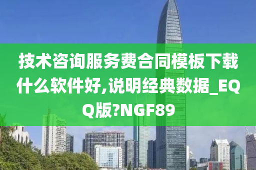 技术咨询服务费合同模板下载什么软件好,说明经典数据_EQQ版?NGF89