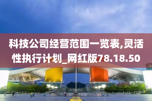 科技公司经营范围一览表,灵活性执行计划_网红版78.18.50