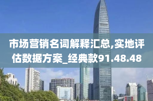 市场营销名词解释汇总,实地评估数据方案_经典款91.48.48