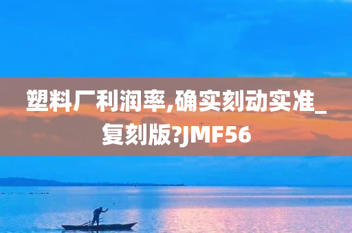 塑料厂利润率,确实刻动实准_复刻版?JMF56