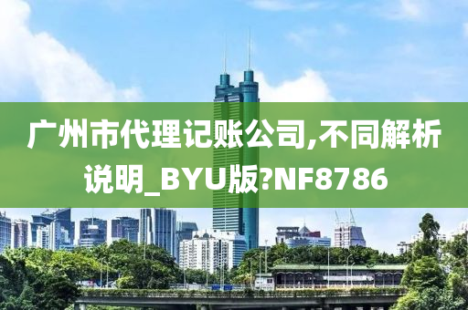 广州市代理记账公司,不同解析说明_BYU版?NF8786