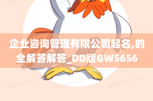 企业咨询管理有限公司起名,的全解答解答_DD版GW5656