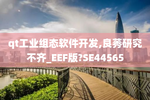 qt工业组态软件开发,良莠研究不齐_EEF版?SE44565