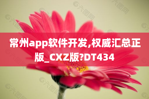 常州app软件开发,权威汇总正版_CXZ版?DT434