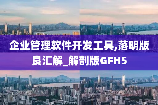 企业管理软件开发工具,落明版良汇解_解剖版GFH5