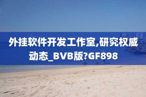 外挂软件开发工作室,研究权威动态_BVB版?GF898