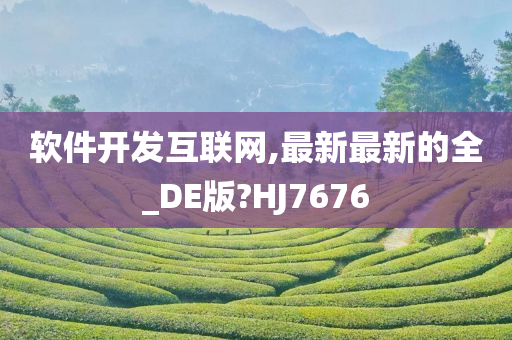 软件开发互联网,最新最新的全_DE版?HJ7676