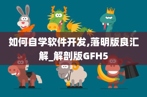 如何自学软件开发,落明版良汇解_解剖版GFH5