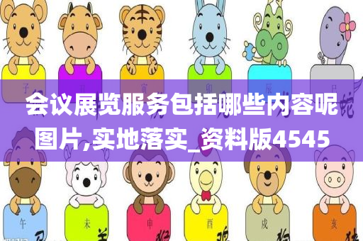 会议展览服务包括哪些内容呢图片,实地落实_资料版4545