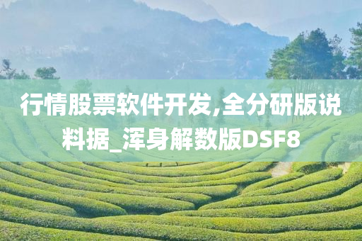 行情股票软件开发,全分研版说料据_浑身解数版DSF8