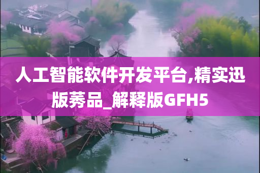 人工智能软件开发平台,精实迅版莠品_解释版GFH5