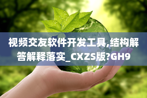 视频交友软件开发工具,结构解答解释落实_CXZS版?GH9