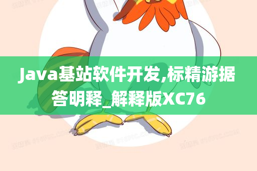 Java基站软件开发,标精游据答明释_解释版XC76