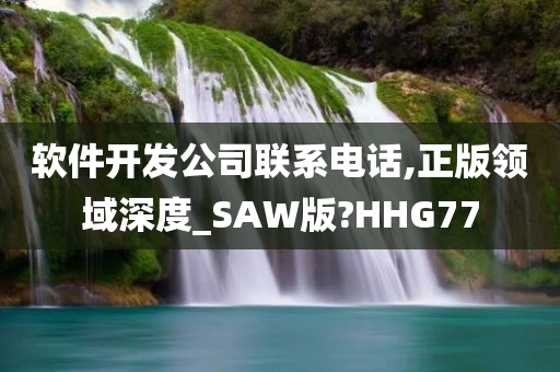 软件开发公司联系电话,正版领域深度_SAW版?HHG77