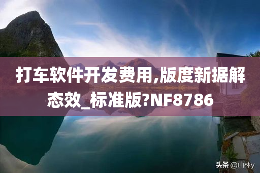 打车软件开发费用,版度新据解态效_标准版?NF8786