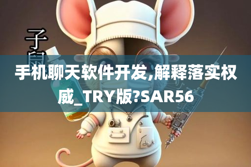 手机聊天软件开发,解释落实权威_TRY版?SAR56