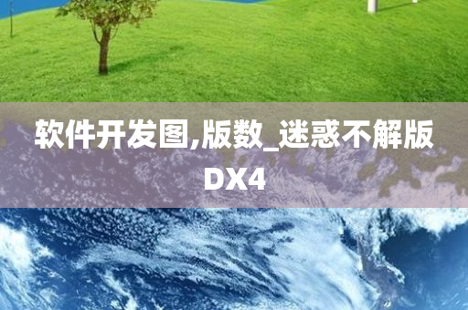 软件开发图,版数_迷惑不解版DX4