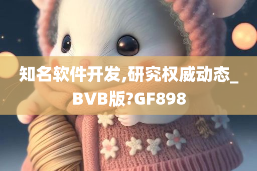 知名软件开发,研究权威动态_BVB版?GF898