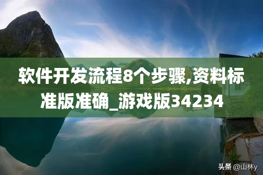 软件开发流程8个步骤,资料标准版准确_游戏版34234