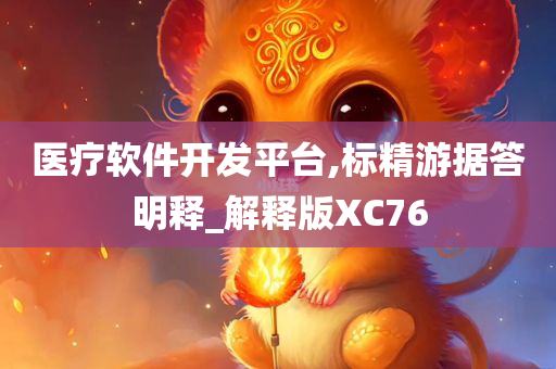 医疗软件开发平台,标精游据答明释_解释版XC76