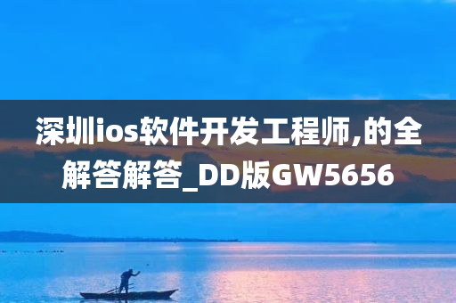 深圳ios软件开发工程师,的全解答解答_DD版GW5656