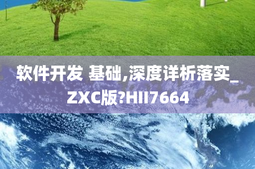 软件开发 基础,深度详析落实_ZXC版?HII7664