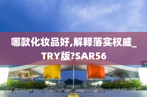 哪款化妆品好,解释落实权威_TRY版?SAR56