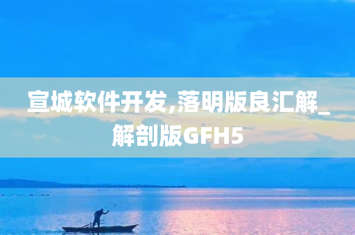 宣城软件开发,落明版良汇解_解剖版GFH5