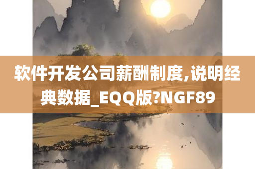 软件开发公司薪酬制度,说明经典数据_EQQ版?NGF89