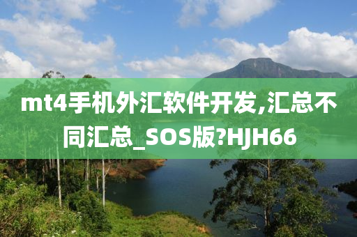 mt4手机外汇软件开发,汇总不同汇总_SOS版?HJH66