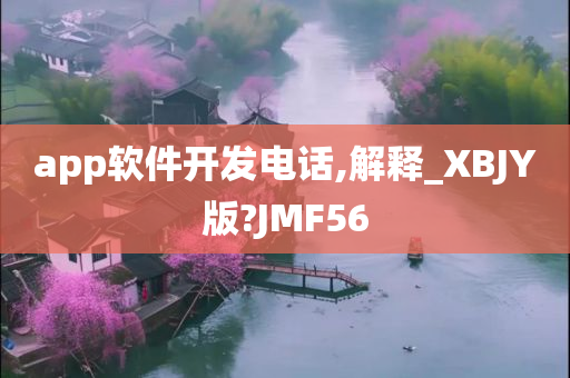 app软件开发电话,解释_XBJY版?JMF56