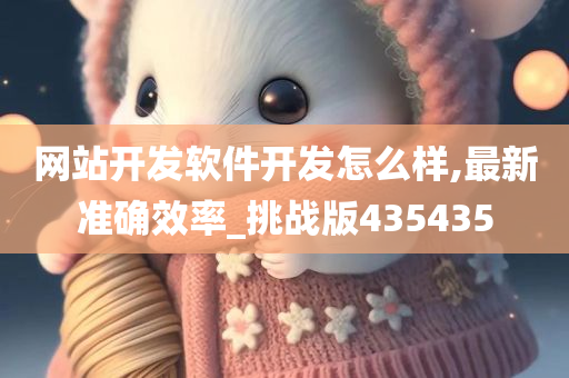 网站开发软件开发怎么样,最新准确效率_挑战版435435