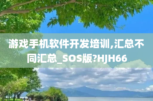 游戏手机软件开发培训,汇总不同汇总_SOS版?HJH66