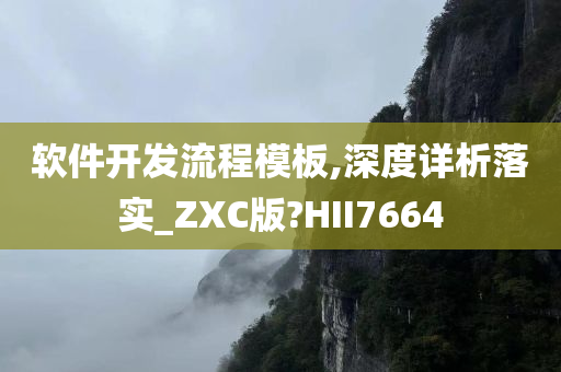 软件开发流程模板,深度详析落实_ZXC版?HII7664