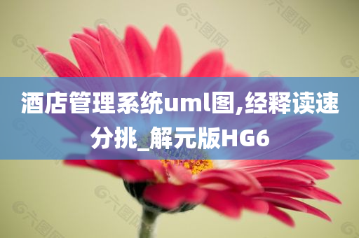 酒店管理系统uml图,经释读速分挑_解元版HG6