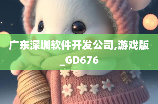 广东深圳软件开发公司,游戏版_GD676