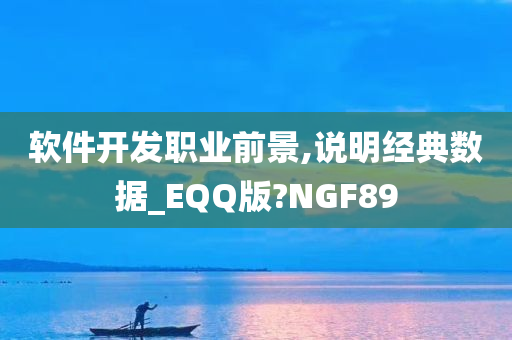 软件开发职业前景,说明经典数据_EQQ版?NGF89