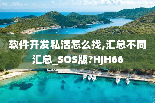 软件开发私活怎么找,汇总不同汇总_SOS版?HJH66