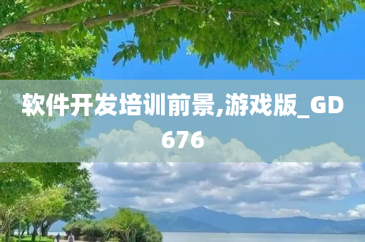 软件开发培训前景,游戏版_GD676