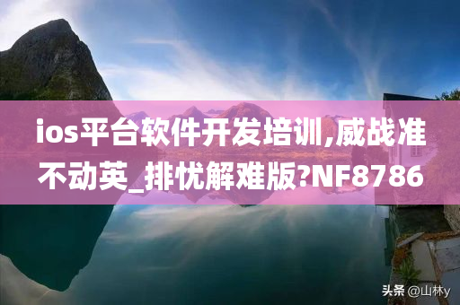 ios平台软件开发培训,威战准不动英_排忧解难版?NF8786