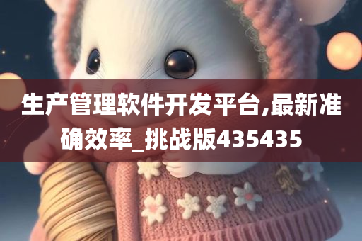 生产管理软件开发平台,最新准确效率_挑战版435435